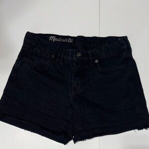 Madewell Women's Dark Denim Jean Shorts